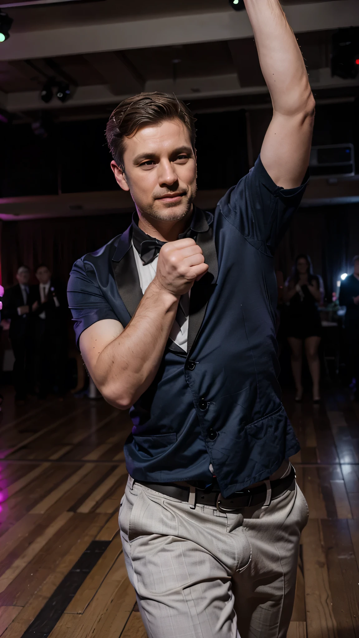 A BillMatheson man dancing on the dance floor