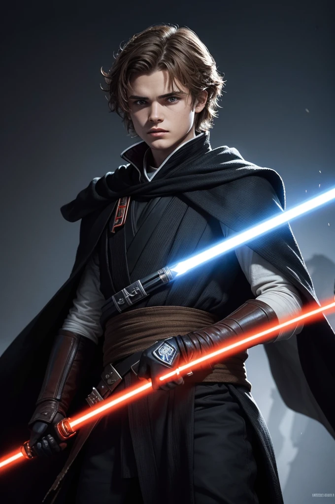 Anakin Skywalker as a warrior of the Order of the Sith