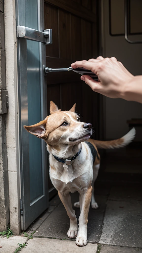 Dogs breaking into cats&#39; houses