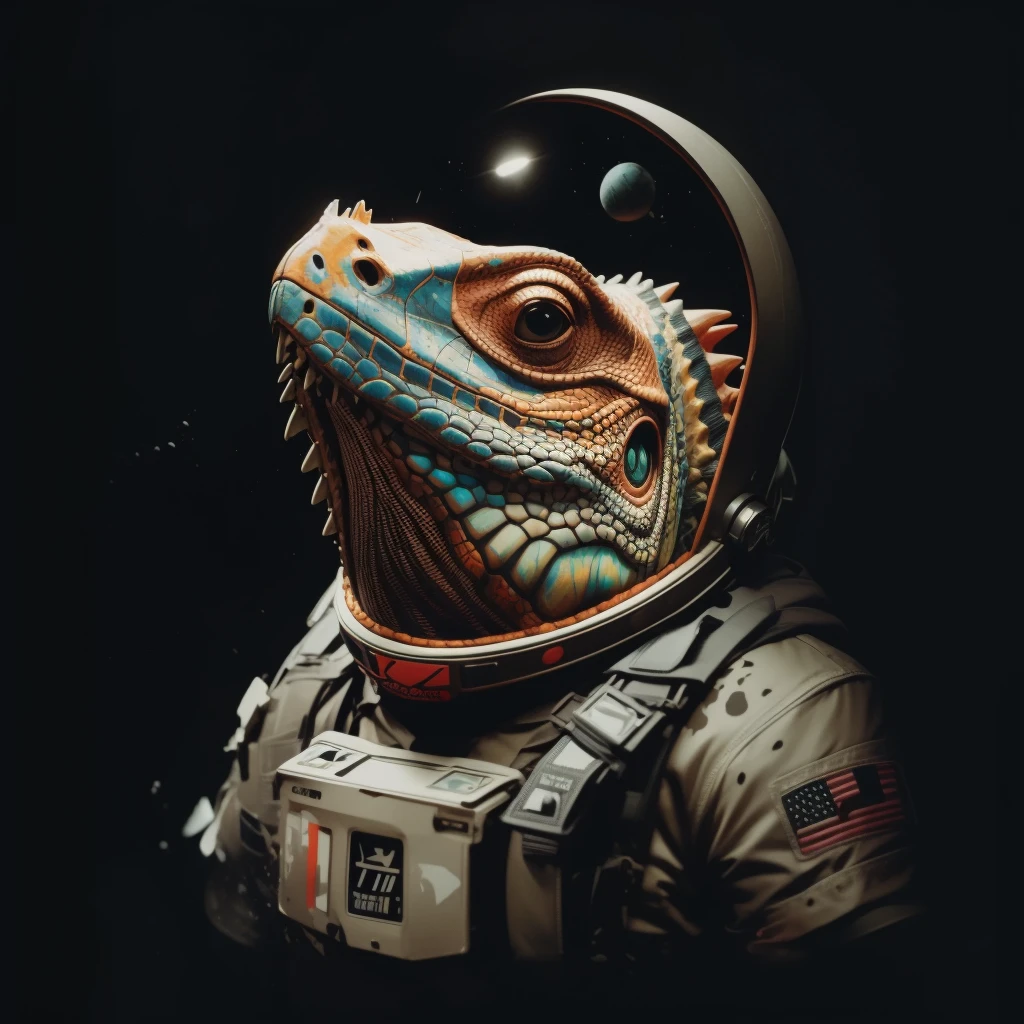 amazing digital art, dinosaur head multicolor, ink spatter, ultra detaild, 4K