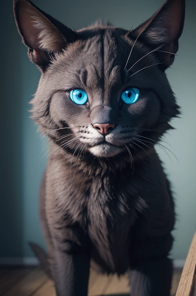 Crie um Gato Animatronic de Fnaf Com Cartola, Black Treno And Blue Eyes