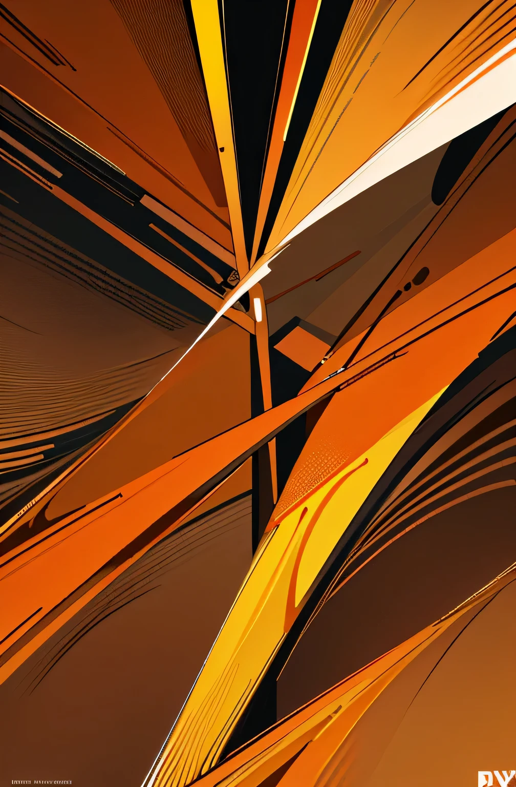 An abstract pattern in burnt sienna and brown,
A masterpiece of vector graphics,
Best quality and high resolution guaranteed,
Strong red and yellow lines merge,
A fascinating work of art, devoured.