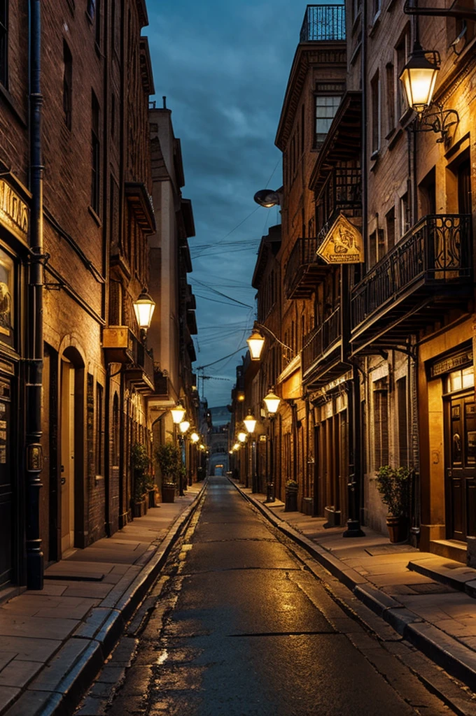Steampunk street