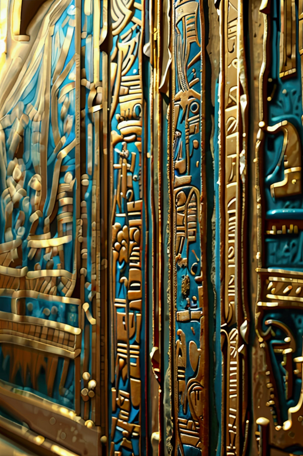 ancient Egyptian writing.
