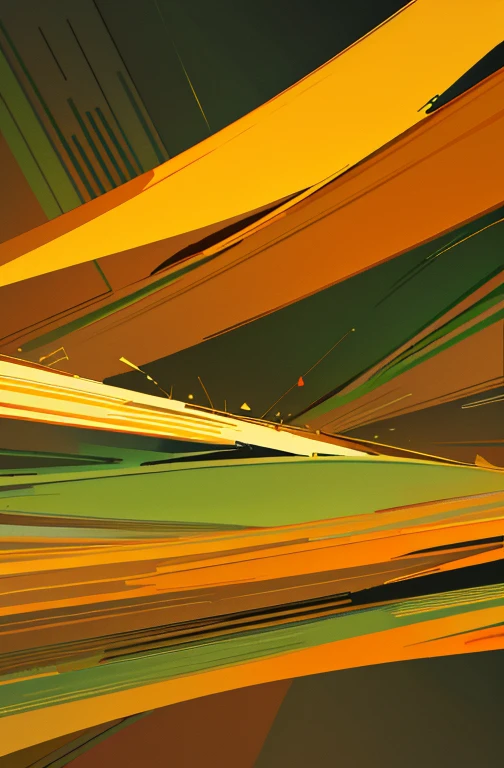 An abstract pattern in burnt sienna and green tones A masterpiece of vector graphics,
Best quality and high resolution guaranteed,
Strong yellow lines merge,
A fascinating work of art, devoured.