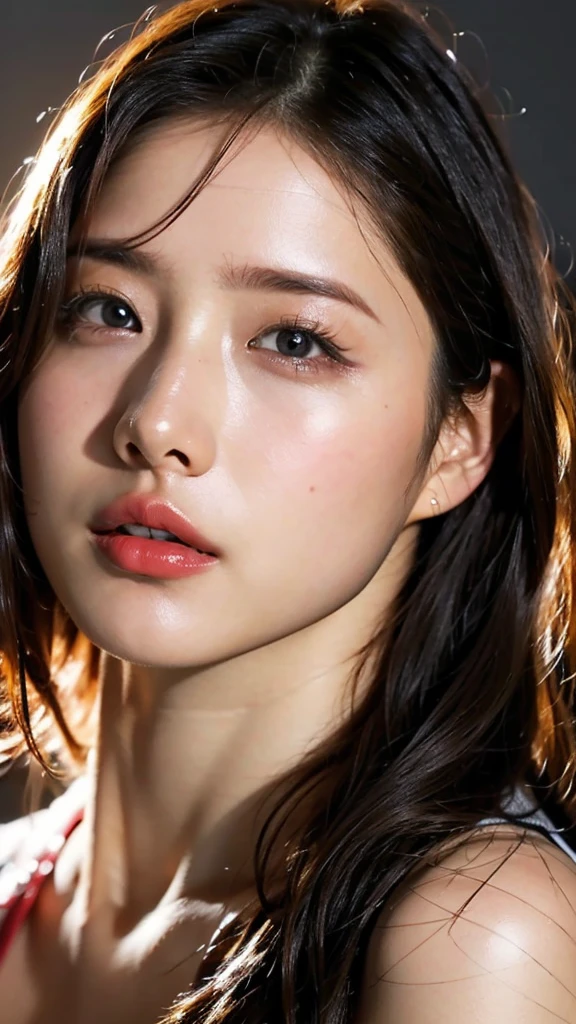 (masterpiece),(Highest quality:1.2),(Very detailed:1.2),(High resolution),(Photorealistic Stick),(RAW Photos),8K,Backlight,(Depth of written boundary),(Sleek lighting:1.2),Close-up of a woman,Soft portrait shots,Beautiful Japanese Women,Gorgeous face portrait,(Eye light,Sharp pupils,Detailed eye drawing,)Very beautiful face,(Detailed skin texture:1.3),Beautiful portrait,A lovely and delicate face,Beautiful young Japanese woman,Look this way,front,(POV shot),(sleepy)