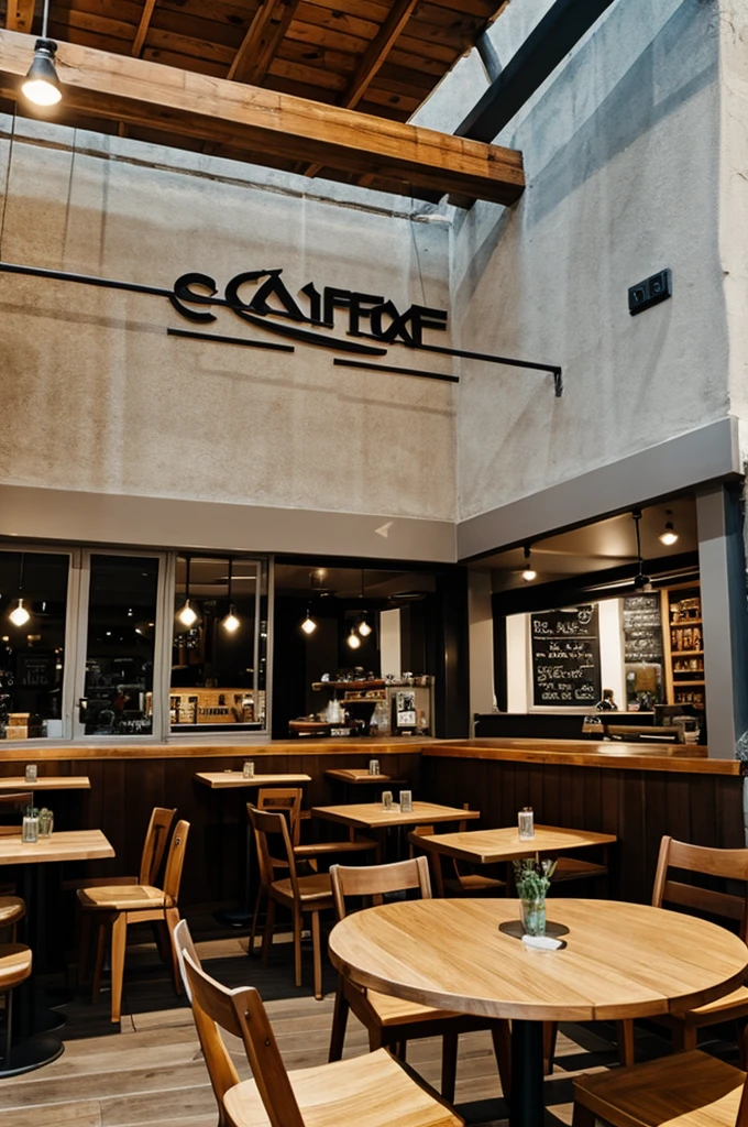 Logo of a cafe