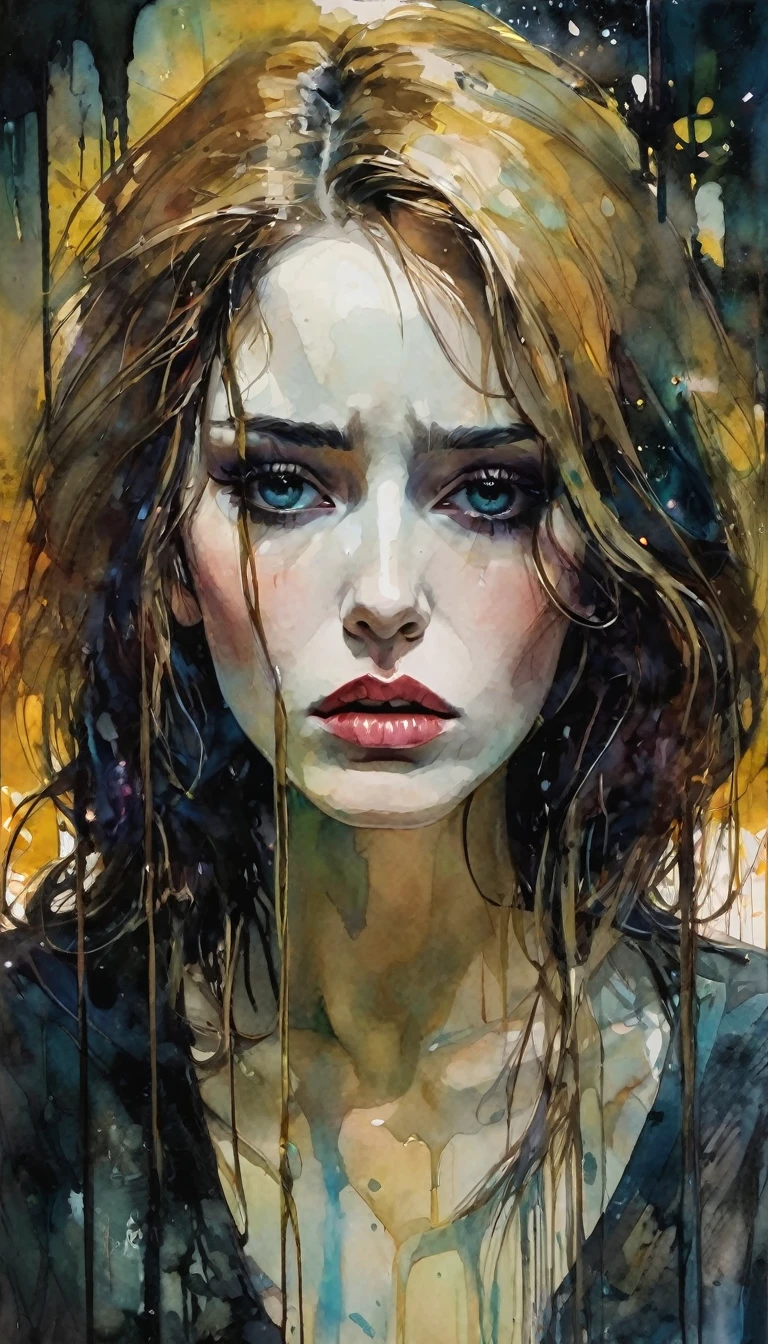 Ink drawing of something cool, digital illustration, comic style, perfect anatomy, centered, dynamic, detailed, watercolor painting, artstation, concept art, smooth, sharp focus, illustration,(soft light, sharp), professional photograph, (cinematic look), intricate details, soft cinematic light, (highly detailed skin:0.5), (bad flash), (skin texture:1.2), lowra