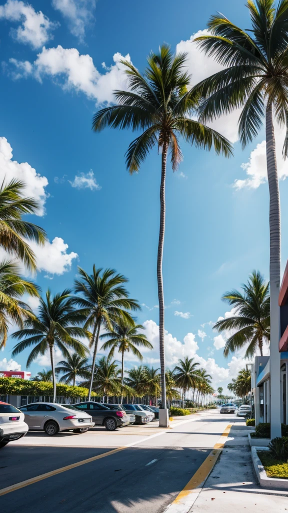 Background image: Miami Beach parking lot