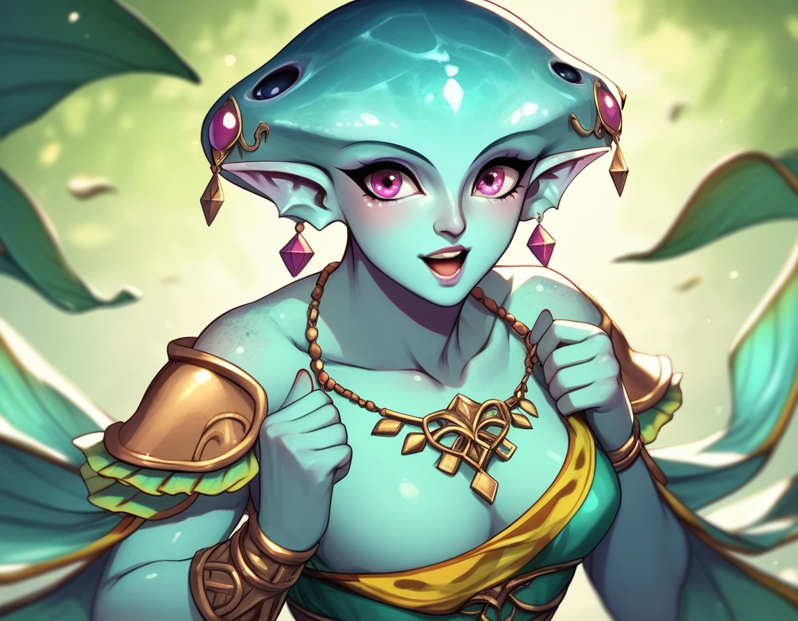 , score_9,score_8_up,score_7_up, princess ruto from legend of Zelda, zora