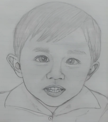 Realistic color photography style、Smiling emphasizes nasolabial folds. Make the chin a little thinner and accentuate the nasolabial folds.、I want it to look more like a color photograph...............。 old boy, Xu々To、Clearly visible、鼻から口Toかけての深いほうれい線を強調します、Generate left and right dimples、Show me your beautiful smile.。Make your eyes look cute with double eyelids.