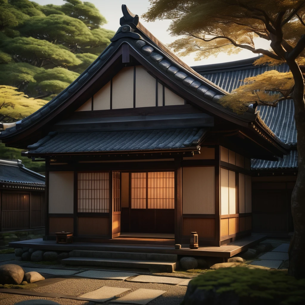 GPT
Realistic Nurarihyon, detailed texture, traditional Japanese house, dim lighting, 35mm lens, high definition, photorealistic, full-body shot, evening atmosphere, shadow details, realistic colors, ultra-detailed skin.