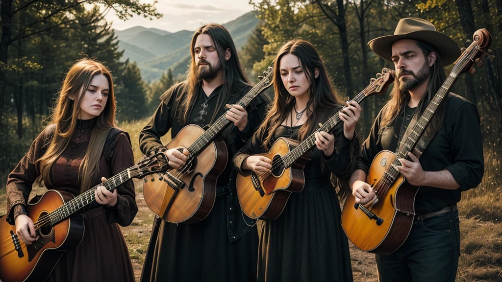 Experience the intense fusion of Appalachian death metal and bluegrass like never before in this viral performance of "Fire & Steel". Get ready to be blown away by the fiery energy and powerful sounds created by the unique combination of traditional bluegrass instruments and heavy metal influences. Don't miss out on this epic musical journey that is sure to leave you wanting more!