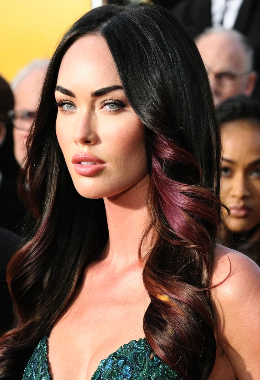 make me a woman who looks like megan fox with long hair