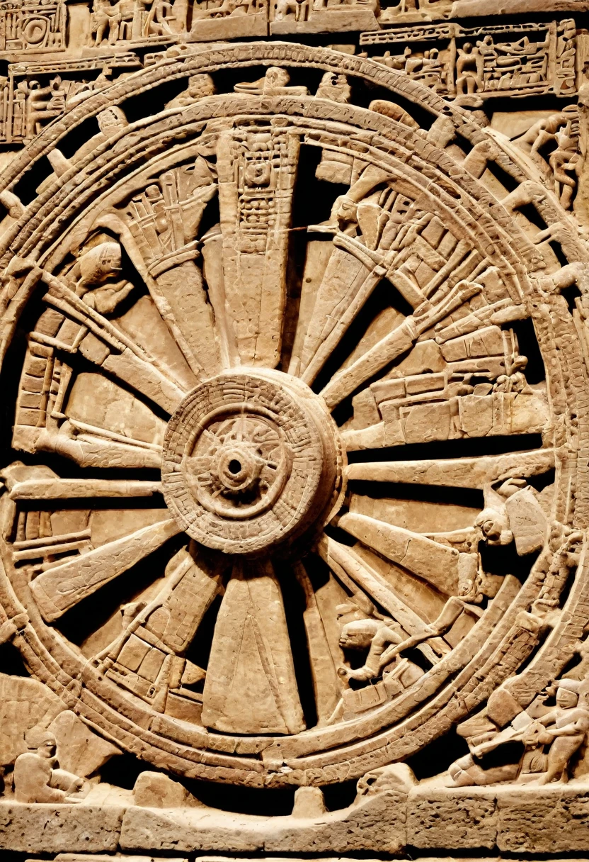 The wheel, invention, 3500 BC in Mesopotamia
