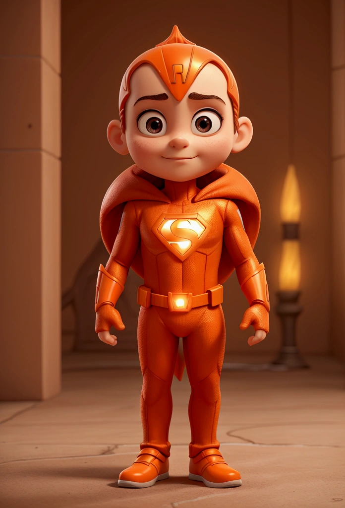 orange superhero 