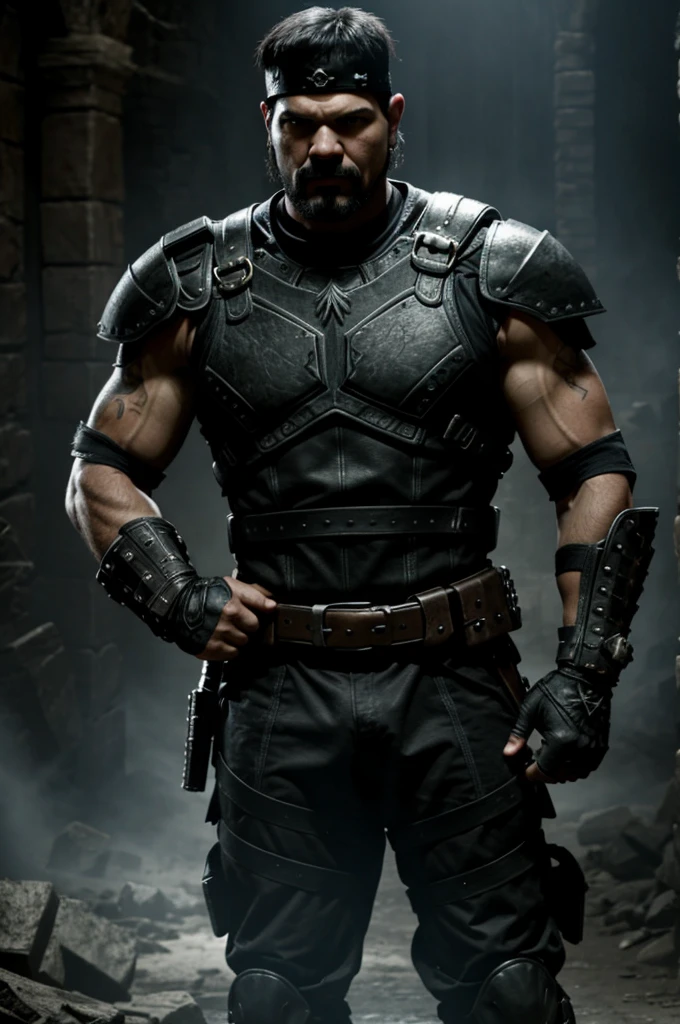 Marcus fenix dark fantasy HD disparando
