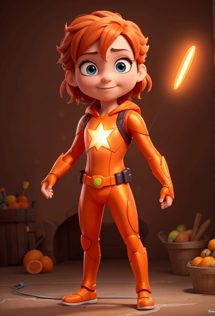 orange superhero