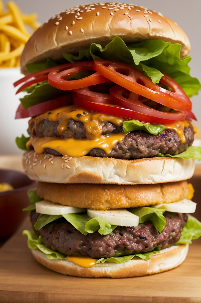 Create a burger 