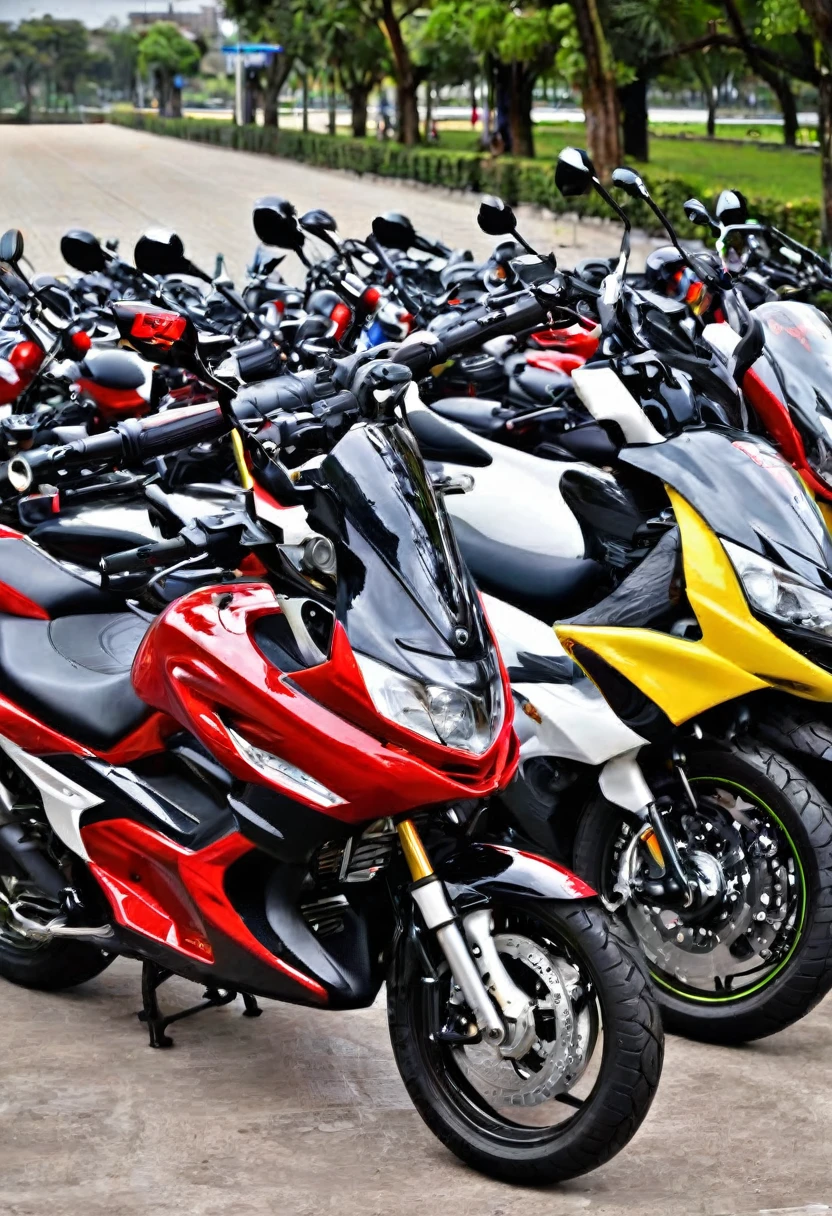 motor bikes