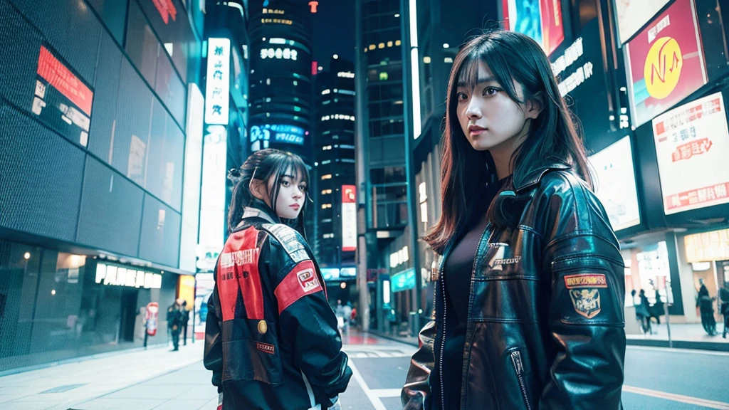 Highest quality、masterpiece、High resolution cyberpunk 1 person