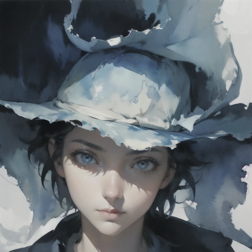 Deep subliminal, Surrealism, in watercolor style, Photorealism, look from the depths