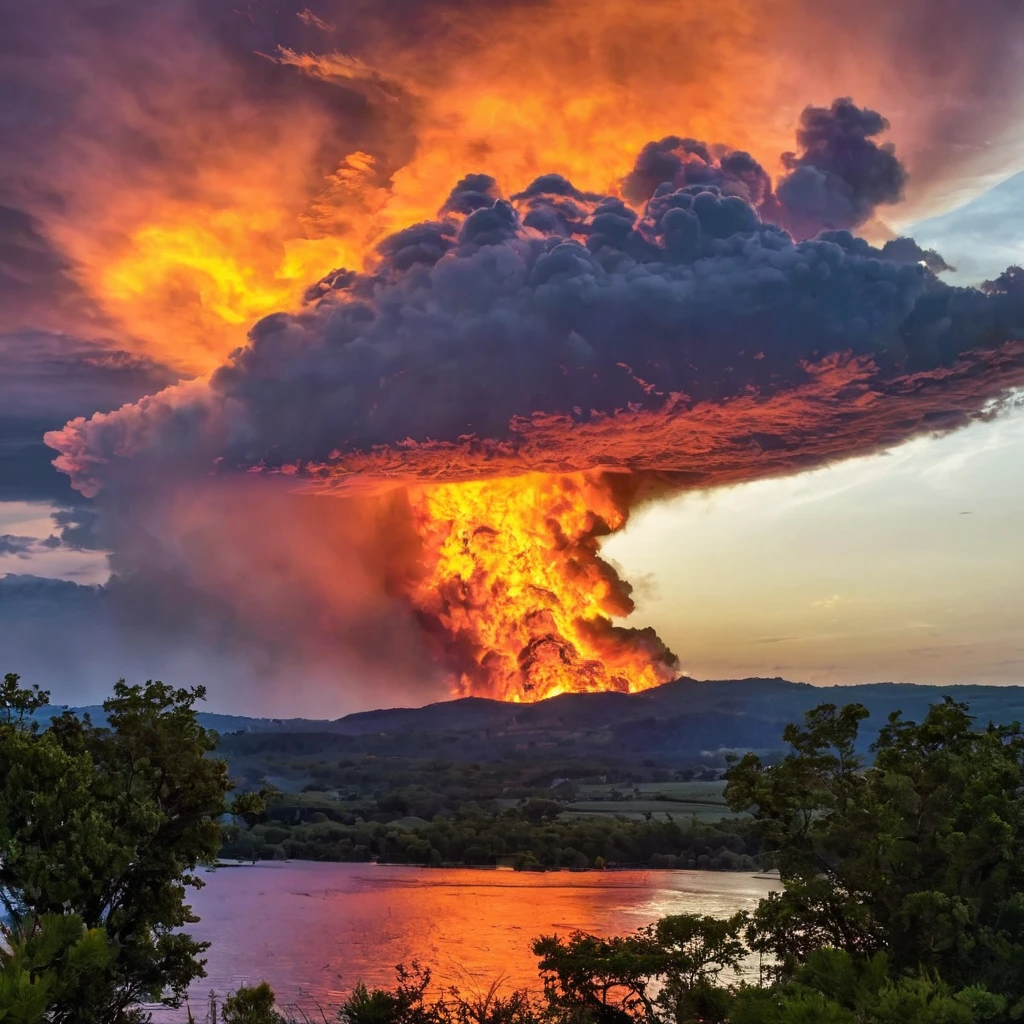 Fire in the skies