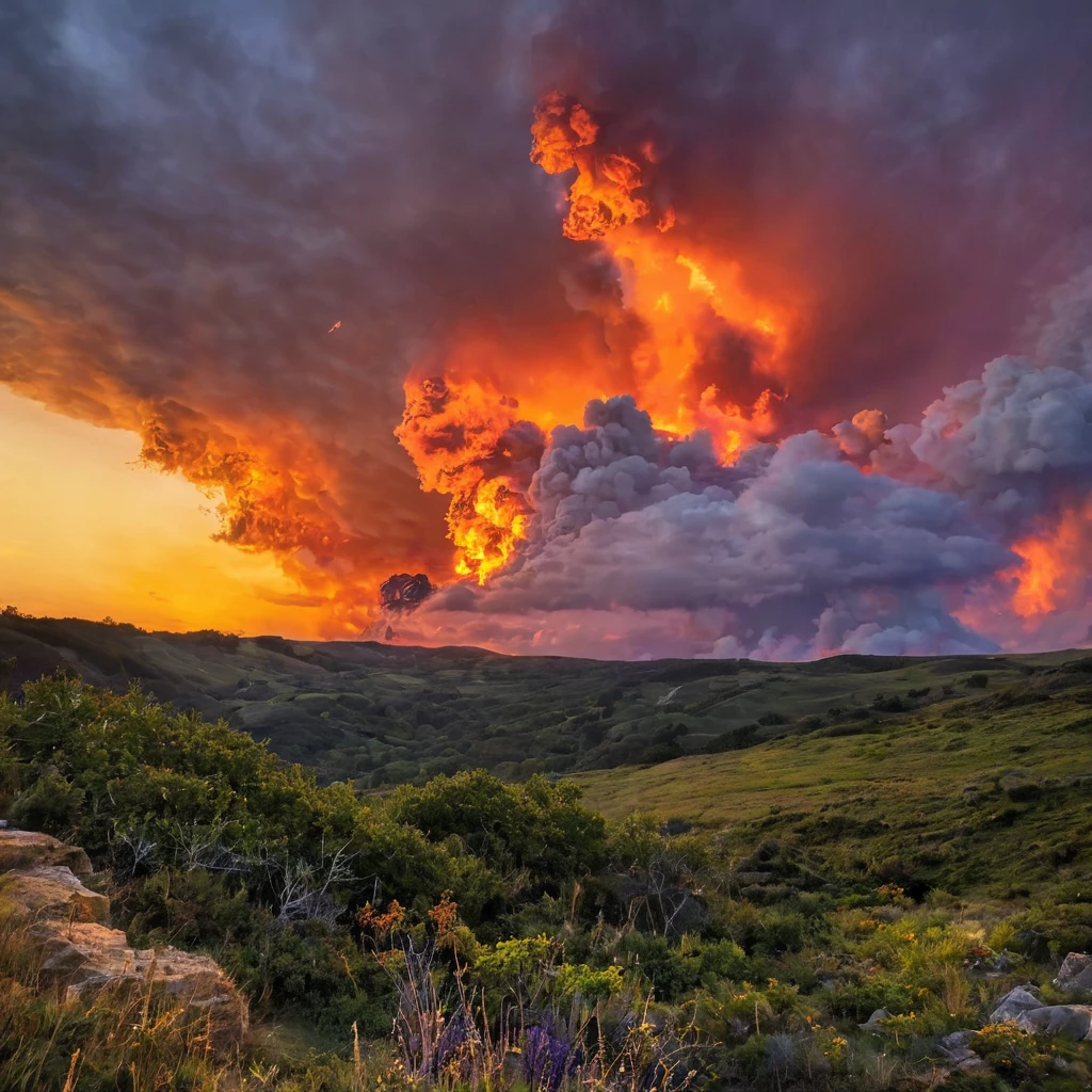 Fire in the skies