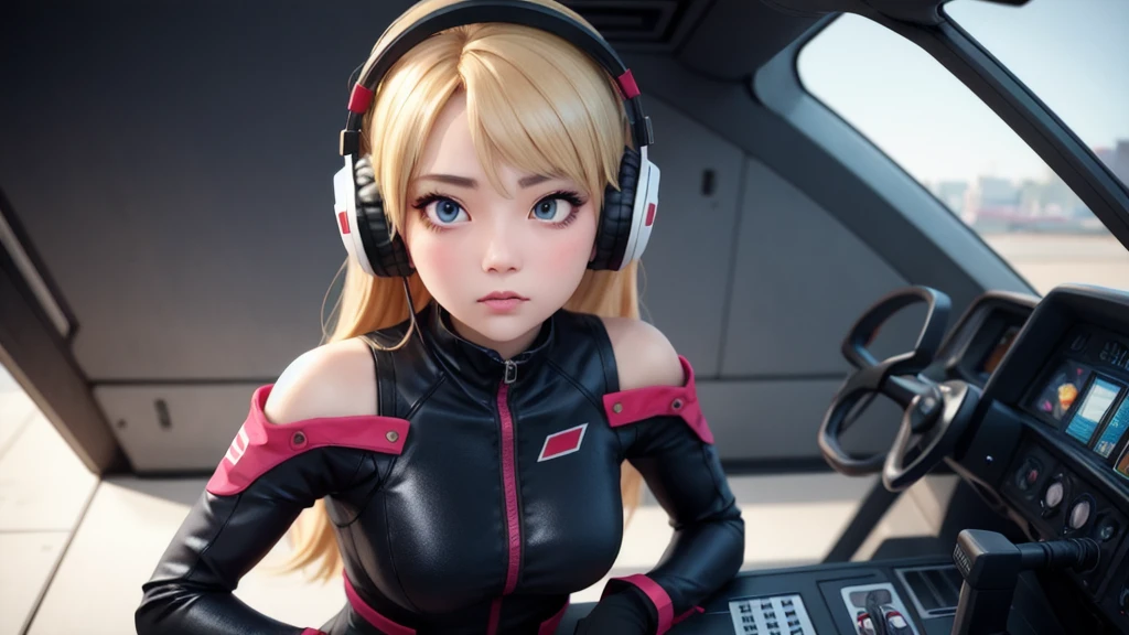 space station,Space base,Battleship,fighter (airplane),
Cute,kawaii,Thin,
lifestyle photography,cropped shoulders,Above,wicked,to frown,Cinematic lighting,Shot on a Polaroid SX-70,50 мм f1.2,,
wearing edgPlugsuit,edgPlugsuit,skin tight,(headset interface:1.1),
Suryu Asuka Langley,blonde hair,, (Best quality:1.4),(8 k,Raw photo),shiny skin,pale_skin,detailed skin,detailed face,detailed eyes,Japanese idol,Beautiful face,
