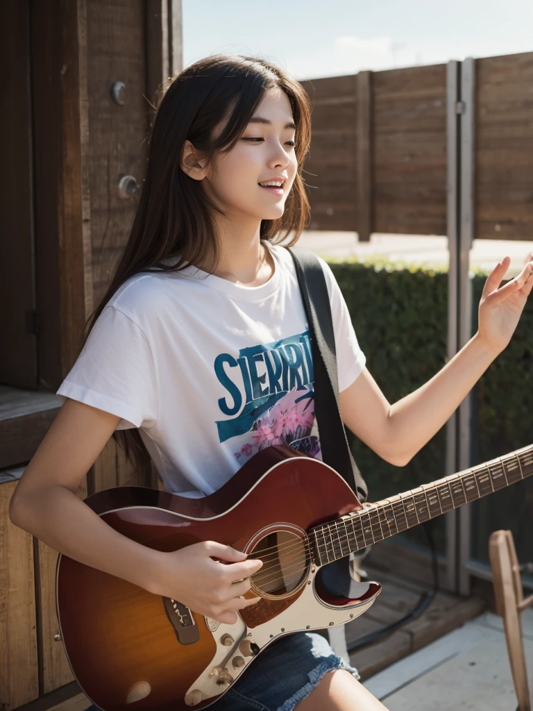 play the guitar