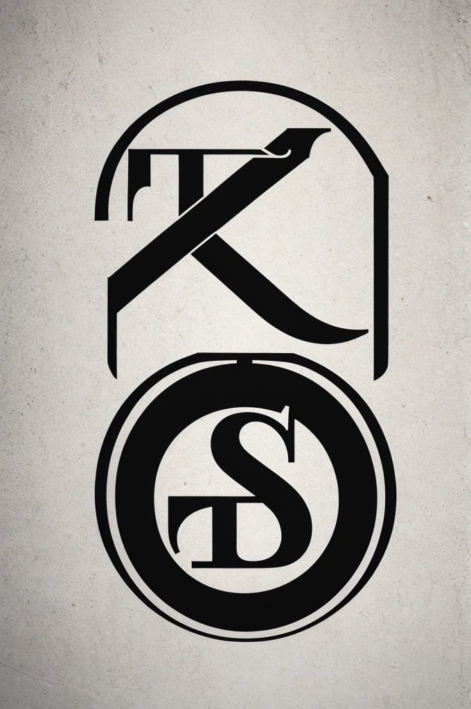 A logo for Ismael Hair Salon featuring a modern and elegant design incorporating a pair of scissors, a comb and initials "a" in a bold, masculine font