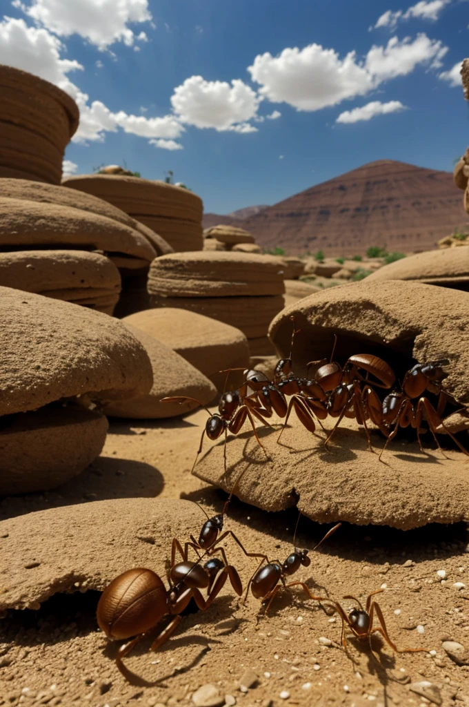 Till, when they came to the valley of the ants, one of the ants said: "O ants! Enter your dwellings, lest Sulaiman (Solomon) and his hosts crush you, while they perceive not