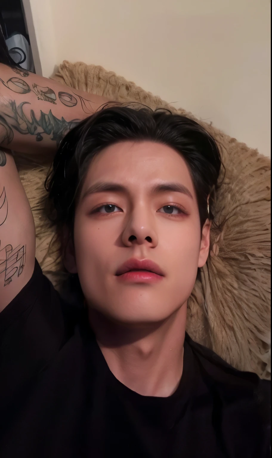 taehyung from bts face, photorrealistic, ultrahd, 8K