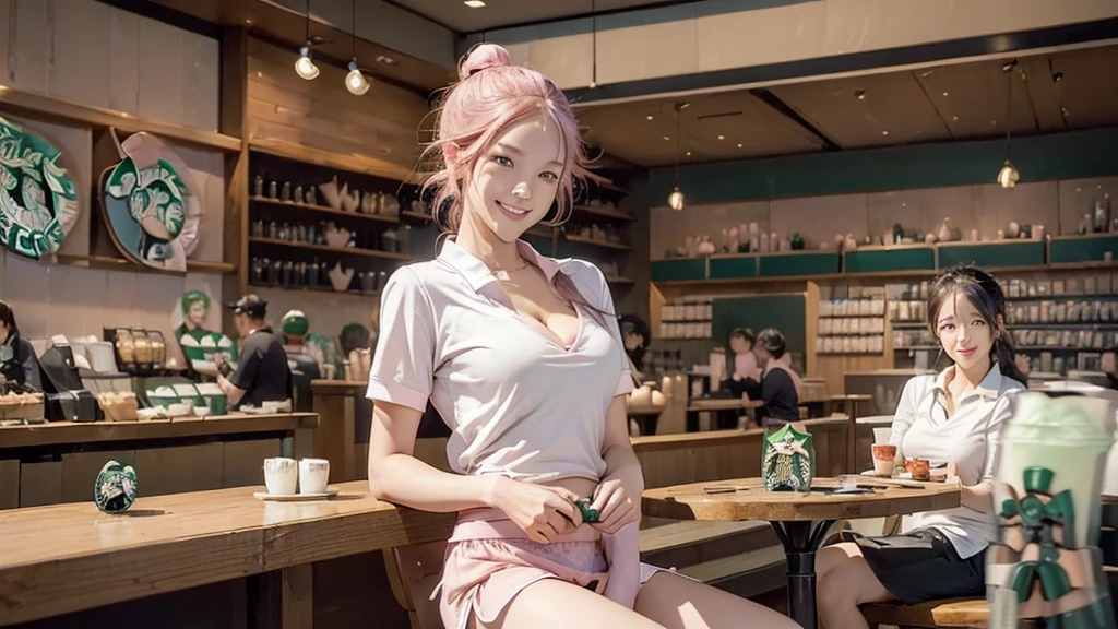 (((((((((((I see pink panties)))))))))))
(((((((((Emphasize cleavage))))))))) ((((((((A female junior high school student in a short-sleeved white tennis polo shirt)))))))) ((((((((A junior high school girl in a white tennis short miniskirt)))))))) (((((((お洒落でcuteInside the Starbucks store))))))) 8K、RAW Photos、Highest quality、Super detailed、Super Resolution、Ultra HD、8K壁紙、Amazing details ((((((tennis racket)))))) (((((((Inside the Starbucks store)))))))、 ((((((Sit down and eat cake、Drink Starbucks coffee、smile))))))、((Heart Necklace)) Modern and sleek design:Interior design using natural materials、Many of the designs are warm and made using wood and metal.。 Large windows:自然光をたっぷり取り入れるためのLarge windowsがあり、Providing a bright and open space。 Green Interior:Potted plants are effectively placed、It creates a relaxing atmosphere。 artwork:Works by local artists、Starbucks-related art on display。 Cozy seating:Cushioned chairs and sofas、Bar sheet etc.、A variety of seating options available。 Open kitchen area:Being able to see how drinks and food are made、We provide peace of mind and transparency。 Unique lighting:Antique lamps and chandeliers、Modern lighting fixtures are used。 Comfortable background music:Relaxing music is playing、A comfortable space is provided。 Wide々Table space:一人でもグループでも使いやすいWide々There is a table with。 Community Table:There is a large table where you can socialize with other customers.。 Seasonal decorations:The decorations are themed according to the season.。 Design with a local feel:The design incorporates the local culture and characteristics.。 Fragrance production:コーヒーの香りが店内にWideがり、A space that satisfies the five senses has been created.。 Conversation with a barista:フレンドリーなConversation with a baristaが楽しめるカウンターエリアがあります。 8K、RAW Photos、Highest quality、masterpiece:1.2、Super detailed、Super Resolution、Ultra HD、8K壁紙、Amazing details、Photorealistic:1.4、Having fun by the water、Full Body Shot、Full body photo、High-resolution RAW color photos、Professional photos、A scene full of emotion、Very detailed and beautiful、Ultra HD、8K壁紙、Amazing details、Huge file sizes、Highly detailed beautiful girls、Highly detailed face Highly detailed eyes、Extremely realistic skin、 Highly detailed fingers, Highly detailed nose, Highly detailed mouth, Perfect Anatomy, Highly detailed background, Highly detailed clothing, Teen, cute女の子, Famous Japanese Idols, cute, Realistic body, Slender, White skin, Glowing Skin, Slim body, Realistic Face, Delicate eyes, double eyelid,