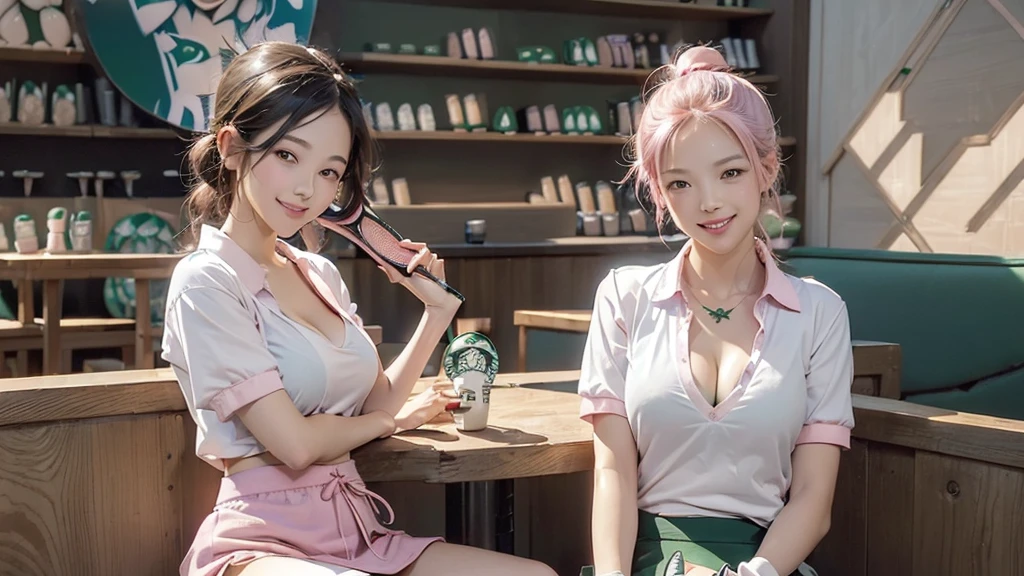 (((((((((((I see pink panties)))))))))))
(((((((((Emphasize cleavage))))))))) ((((((((A female junior high school student in a short-sleeved white tennis polo shirt)))))))) ((((((((A junior high school girl in a white tennis short miniskirt)))))))) (((((((お洒落でcuteInside the Starbucks store))))))) 8K、RAW Photos、Highest quality、Super detailed、Super Resolution、Ultra HD、8K壁紙、Amazing details ((((((tennis racket)))))) (((((((Inside the Starbucks store)))))))、 ((((((Sit down and eat cake、Drink Starbucks coffee、smile))))))、((Heart Necklace)) Modern and sleek design:Interior design using natural materials、Many of the designs are warm and made using wood and metal.。 Large windows:自然光をたっぷり取り入れるためのLarge windowsがあり、Providing a bright and open space。 Green Interior:Potted plants are effectively placed、It creates a relaxing atmosphere。 artwork:Works by local artists、Starbucks-related art on display。 Cozy seating:Cushioned chairs and sofas、Bar sheet etc.、A variety of seating options available。 Open kitchen area:Being able to see how drinks and food are made、We provide peace of mind and transparency。 Unique lighting:Antique lamps and chandeliers、Modern lighting fixtures are used。 Comfortable background music:Relaxing music is playing、A comfortable space is provided。 Wide々Table space:一人でもグループでも使いやすいWide々There is a table with。 Community Table:There is a large table where you can socialize with other customers.。 Seasonal decorations:The decorations are themed according to the season.。 Design with a local feel:The design incorporates the local culture and characteristics.。 Fragrance production:コーヒーの香りが店内にWideがり、A space that satisfies the five senses has been created.。 Conversation with a barista:フレンドリーなConversation with a baristaが楽しめるカウンターエリアがあります。 8K、RAW Photos、Highest quality、masterpiece:1.2、Super detailed、Super Resolution、Ultra HD、8K壁紙、Amazing details、Photorealistic:1.4、Having fun by the water、Full Body Shot、Full body photo、High-resolution RAW color photos、Professional photos、A scene full of emotion、Very detailed and beautiful、Ultra HD、8K壁紙、Amazing details、Huge file sizes、Highly detailed beautiful girls、Highly detailed face Highly detailed eyes、Extremely realistic skin、 Highly detailed fingers, Highly detailed nose, Highly detailed mouth, Perfect Anatomy, Highly detailed background, Highly detailed clothing, Teen, cute女の子, Famous Japanese Idols, cute, Realistic body, Slender, White skin, Glowing Skin, Slim body, Realistic Face, Delicate eyes, double eyelid,