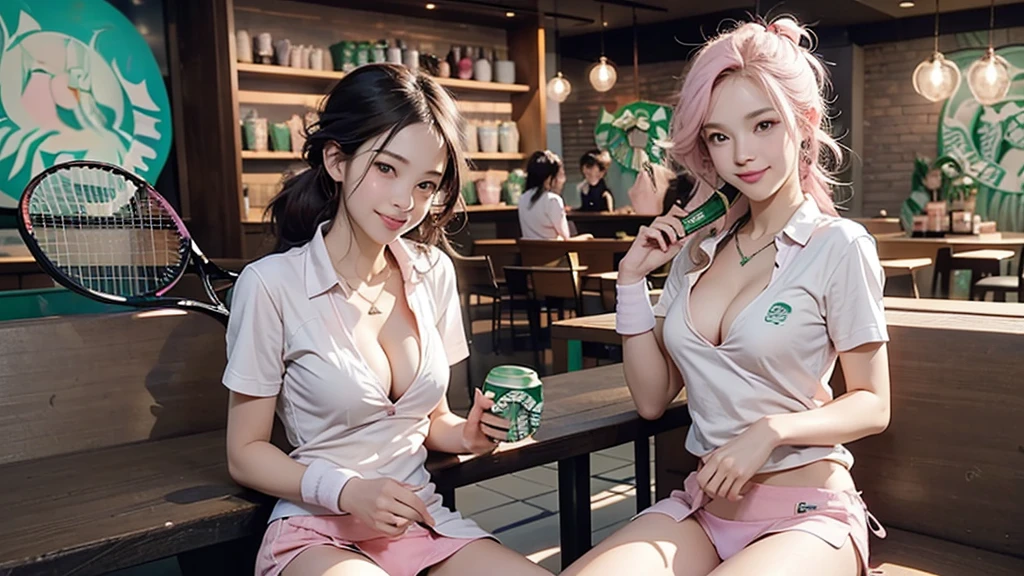 (((((((((((I see pink panties)))))))))))
(((((((((Emphasize cleavage))))))))) ((((((((A female junior high school student in a short-sleeved white tennis polo shirt)))))))) ((((((((A junior high school girl in a white tennis short miniskirt)))))))) (((((((お洒落でcuteInside the Starbucks store))))))) 8K、RAW Photos、Highest quality、Super detailed、Super Resolution、Ultra HD、8K壁紙、Amazing details ((((((tennis racket)))))) (((((((Inside the Starbucks store)))))))、 ((((((Sit down and eat cake、Drink Starbucks coffee、smile))))))、((Heart Necklace)) Modern and sleek design:Interior design using natural materials、Many of the designs are warm and made using wood and metal.。 Large windows:自然光をたっぷり取り入れるためのLarge windowsがあり、Providing a bright and open space。 Green Interior:Potted plants are effectively placed、It creates a relaxing atmosphere。 artwork:Works by local artists、Starbucks-related art on display。 Cozy seating:Cushioned chairs and sofas、Bar sheet etc.、A variety of seating options available。 Open kitchen area:Being able to see how drinks and food are made、We provide peace of mind and transparency。 Unique lighting:Antique lamps and chandeliers、Modern lighting fixtures are used。 Comfortable background music:Relaxing music is playing、A comfortable space is provided。 Wide々Table space:一人でもグループでも使いやすいWide々There is a table with。 Community Table:There is a large table where you can socialize with other customers.。 Seasonal decorations:The decorations are themed according to the season.。 Design with a local feel:The design incorporates the local culture and characteristics.。 Fragrance production:コーヒーの香りが店内にWideがり、A space that satisfies the five senses has been created.。 Conversation with a barista:フレンドリーなConversation with a baristaが楽しめるカウンターエリアがあります。 8K、RAW Photos、Highest quality、masterpiece:1.2、Super detailed、Super Resolution、Ultra HD、8K壁紙、Amazing details、Photorealistic:1.4、Having fun by the water、Full Body Shot、Full body photo、High-resolution RAW color photos、Professional photos、A scene full of emotion、Very detailed and beautiful、Ultra HD、8K壁紙、Amazing details、Huge file sizes、Highly detailed beautiful girls、Highly detailed face Highly detailed eyes、Extremely realistic skin、 Highly detailed fingers, Highly detailed nose, Highly detailed mouth, Perfect Anatomy, Highly detailed background, Highly detailed clothing, , cute女の子, Famous Japanese Idols, cute, Realistic body, Slender, White skin, Glowing Skin, Slim body, Realistic Face, Delicate eyes, double eyelid,
