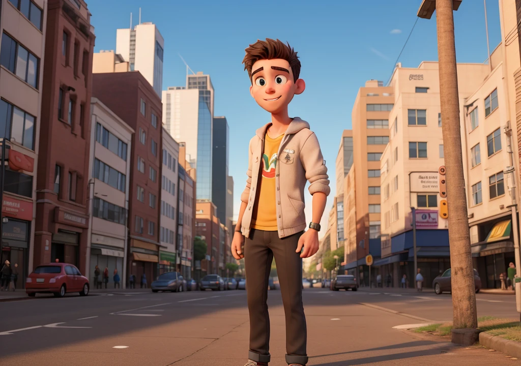 in a bustling city, There lived a young man named Lucas. At age 22 The Journey of the First R$100 mil