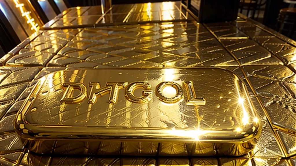 a bar of gold written " internet finds"