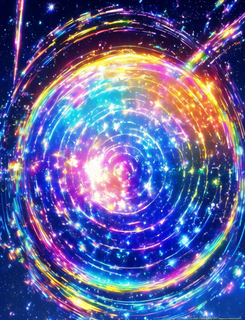 ((The pale yellow moon of a supergiant star))((A subjective depiction of a profile looking up)、On a multicolored background、Iridescent空に星と月が描かれた川の絵、Shining skyscrapers、Shine overall、Concept art inspired by Mitsuoki Tosa、pixiv contest winners、Highest quality、Fantasy art、Beautiful anime scene、Bright Moon、moonlight star environment、Dream painting、Anime Background Art、Fantasy Landscape Painting、Fantasy Knight、Anime Background、Background artwork、wonderful芸術、Atmospheric anime、Starry Sky、Detail enhancements、, Vibrant colors, Rainbow and sunshine shining.16K, Ultra-high resolution, Iridescent、to be born,wonderful ,future、Iridescent、The world 30 years from now。