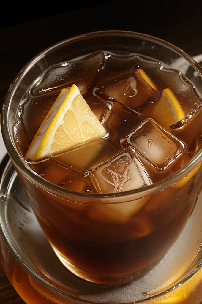 Iced tea logo on the cup