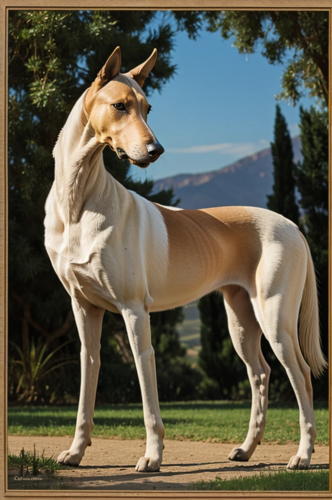 image of an Andalusian hound