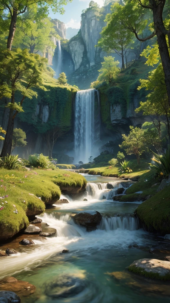masterpiece, Highest quality, (Highly Detailed CG Unity 8K Wallpaper) (Highest quality), (Best illustrations), (Best Shadow) nature&#39, blue sea,delicate leaver.々Light tracking of colorful petals falling into the air, Super detailed --v6 
