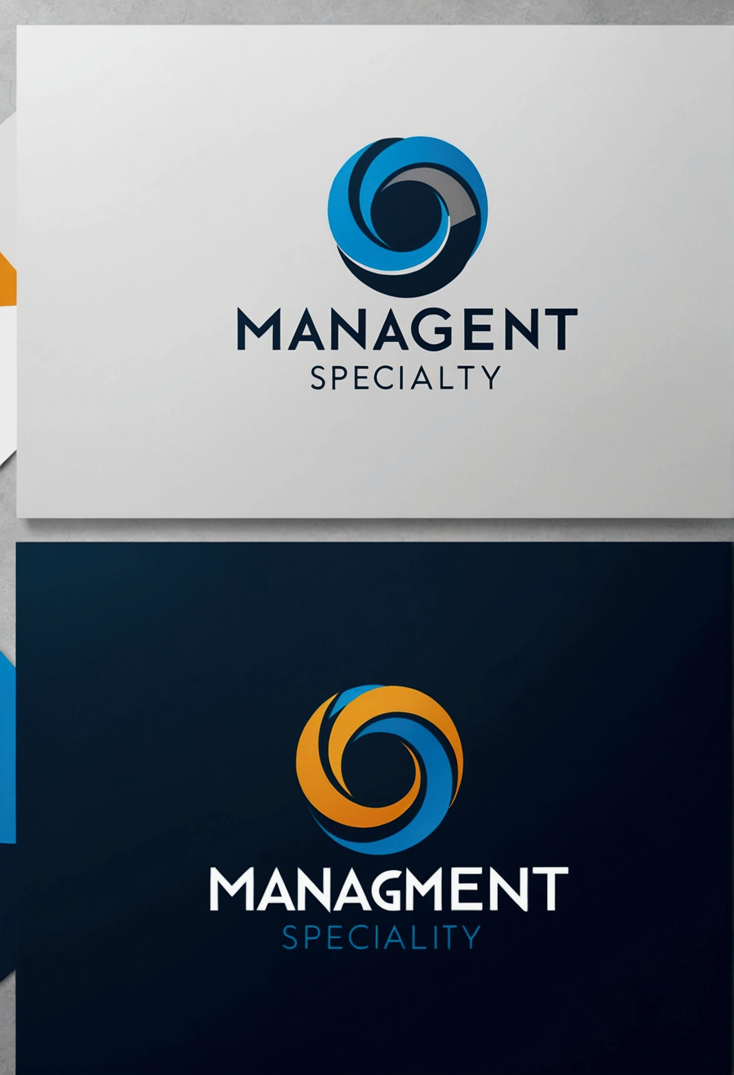 create a logo for the Management and technology IA