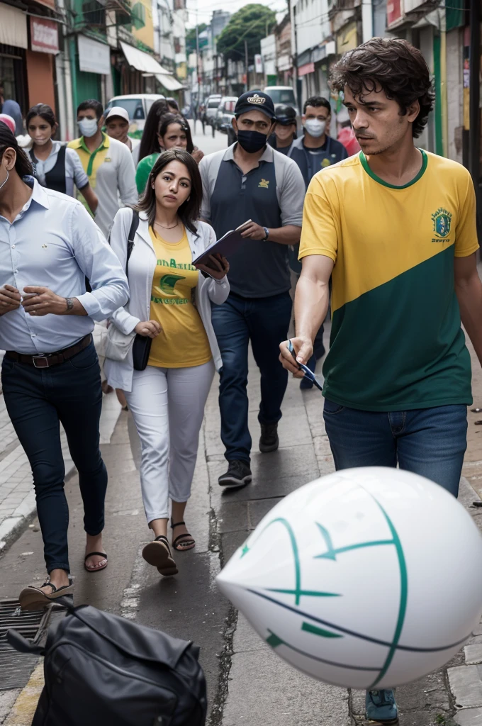 Create an image based on the information below Number of unemployment cases decreases significantly in Brazil:
With the reopening of businesses after the floods in Rio Grande do Sul and the resumption of economic activity, the number of layoffs and unemployment cases suffers a significant drop. Job prospects improve for millions of people around the world.