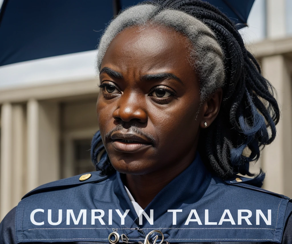 Create an image featuring a distinguished figure representing Femi Falana, with a serious and authoritative expression, set against the backdrop of a town hall or local government office. Include subtle icons of a magnifying glass and eye symbols to represent vigilance. Use a color scheme of navy blue, white, and grey. Add bold, clear headline text: 'Autonomy: Monitor Activities of LGA Officials, Falana Urges Nigerians' with high contrast for readability. The style should be professional and clean."