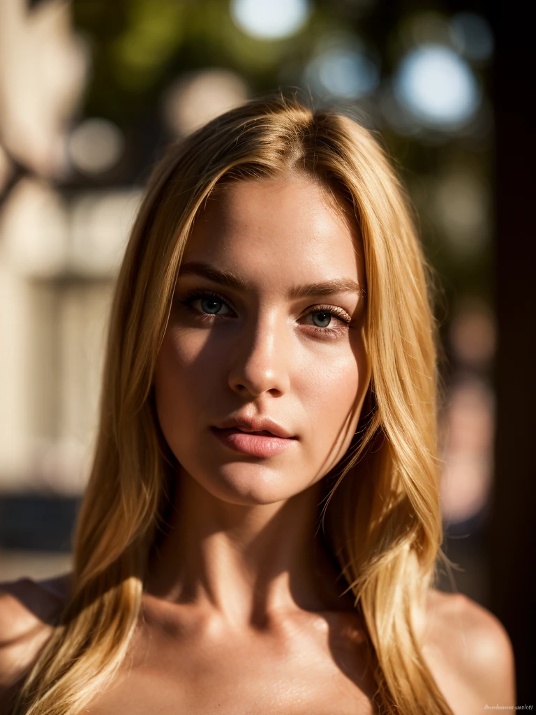 realistic photo of a nude blonde woman, extremely detailed face and body, high quality, 8k, photorealistic, detailed skin and eyes, detailed facial features, long blonde hair, seductive expression, natural lighting, soft focus, cinematic, elegant, beautiful, ethereal