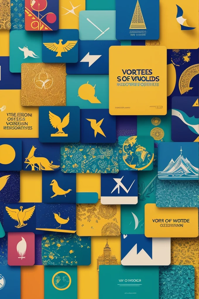 Create a cover image for your YouTube channel "Voices of the World". The channel shares diverse stories, as Reddit reports, animal tales and relationship stories.
Elementos visuais:
Global Theme: Use icons from different cultures.
Stories Icons: Include symbols like a book, a heart and animal silhouettes.
Typography: Clean and modern font for the title "Voices of the World".
colors: Warm shades of blue, green and touches of yellow.
texto:
Title: Voices of the World
Estilo:
Professional and Clean Welcoming and Inclusive Dimensions:
2560 x 1440 pixels (YouTube cover image)