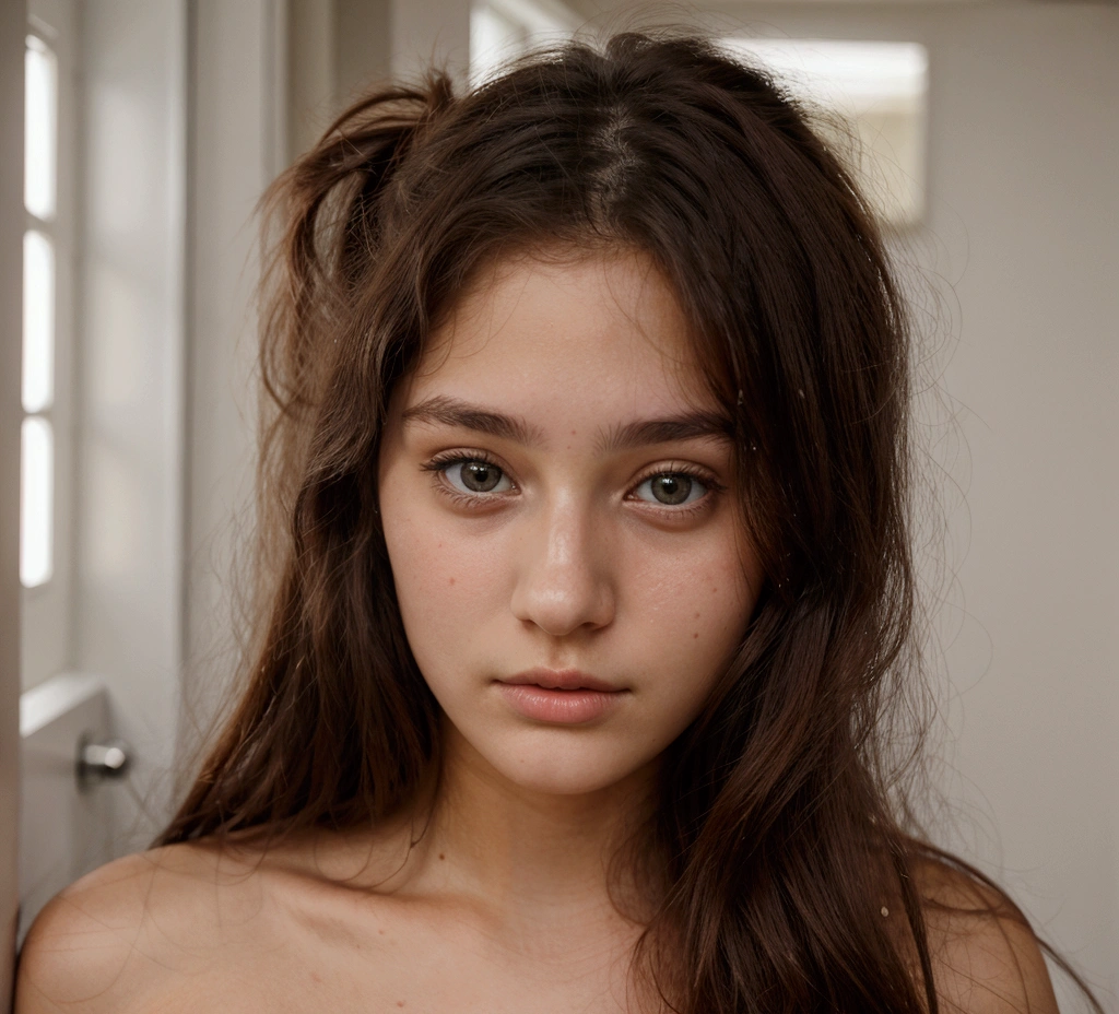Beautiful 18 year old girl face