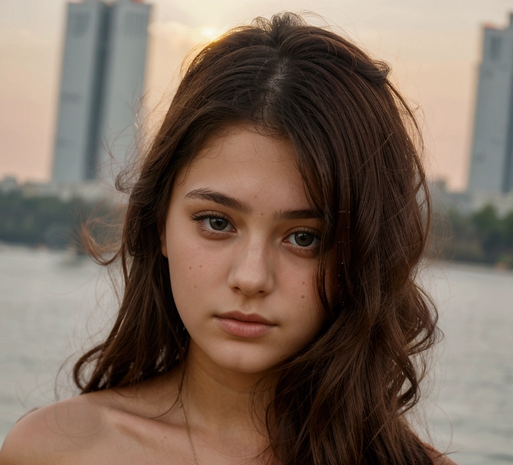 Beautiful 18 year old girl face