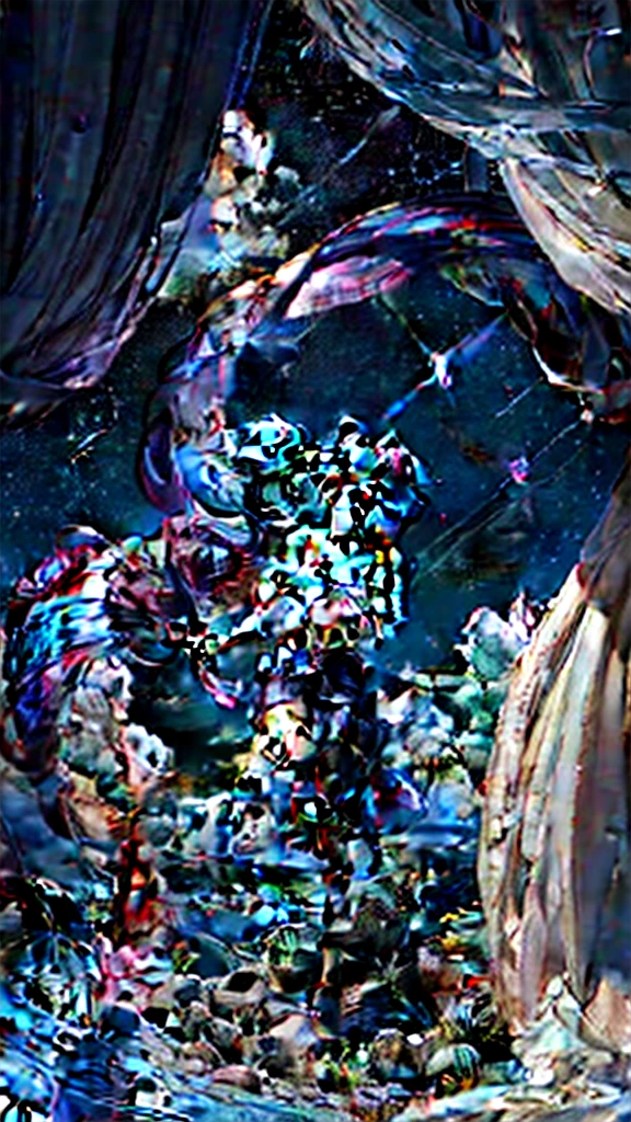 masterpiece,best quality,aesthetic,detailed face,subsurface scattering,looking at viewer,
wrenchsfantasy,fantasy,1girl,photo of a cute girl,full body,light smile,charming,20yo,twintails hair.Newly washed hair,Iridescent rainbow hair,glowing,cloud,colorful || starry,stars,clothmancer,cloth,
rainbow-candy,